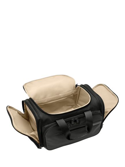 Briggs & Riley Underseat Zipped Duffle Bag, Black - view 2, Black