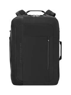 Briggs & Riley Large Convertible Backpack Duffle Bag, 55L, Black