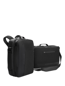 Briggs & Riley Large Convertible Backpack Duffle Bag, 55L, Black - view 2, Black