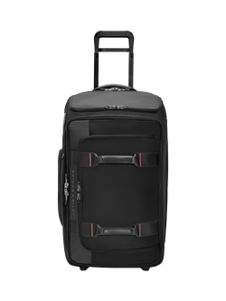 Briggs & Riley 2-Wheel 69cm Medium Upright Duffle Bag, 90L, Black, Black