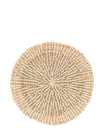 Gallery Direct Round Woven Seagrass Wall Art, 50cm, Natural