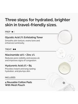 The Ordinary The Mini Icons Glycolic Acid Limited Edition Skincare Gift Set - view 2, 