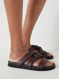 HUSH Semi Precious Beaded Anklet, Multi