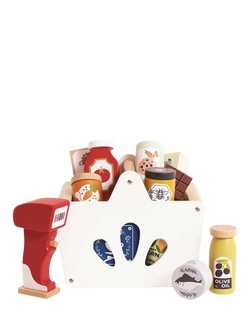 Le Toy Van Grocery Set & Scanner, Multi Multi