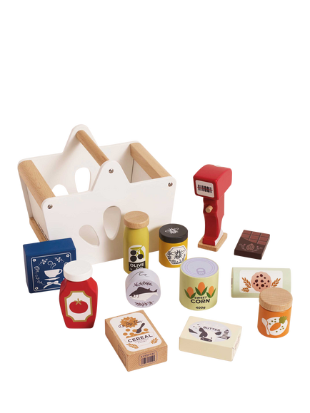 Le Toy Van Grocery Set & Scanner - view 2, Multi Multi
