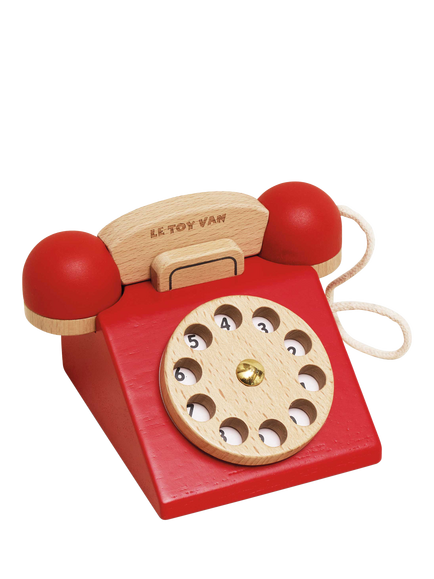 Le Toy Van Vintage Wood Phone, Multi Multi