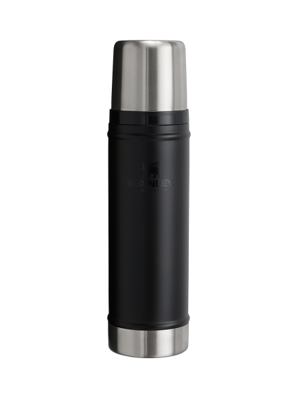 Stanley Vacuum Insulated Stainless Steel Classic Legendary Flask, 750ml, Black