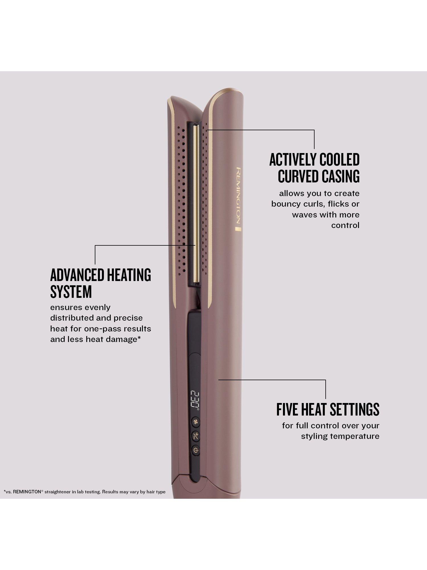 Remington AIRvive Slim Hair Straighteners, Mauve