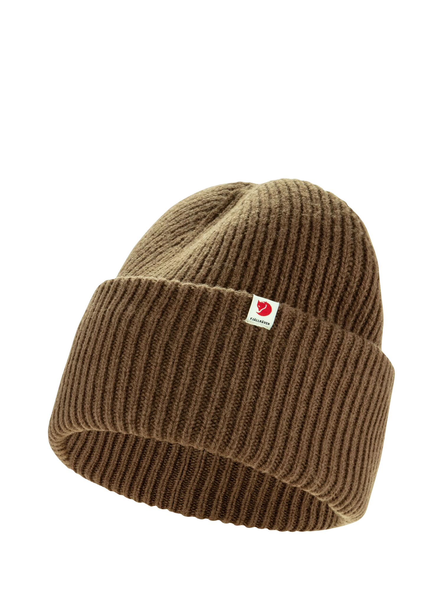 Fjällräven Heavy Beanie Hat, Dark Oak