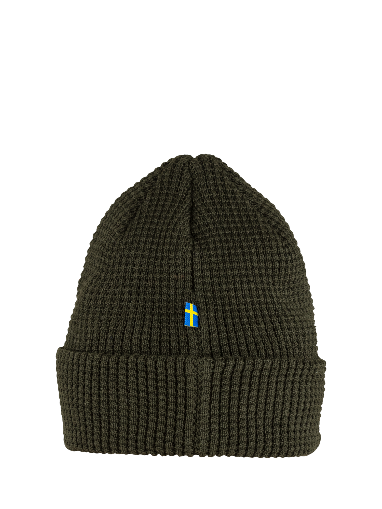 Fjällräven Logo Tab Beanie Hat, Deep Forest