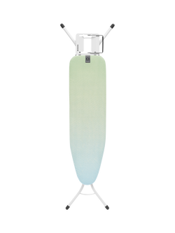 Brabantia Fairtrade Ironing Board  A, 110 x 30cm, Steam Iron Rest, Soothing Sea, 