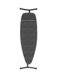Brabantia Fairtrade Ironing Board D, 135 x 45cm, Heat Resistant Parking Zone, Denim Black