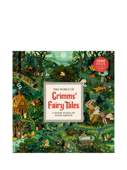 Laurence King Publishing The World of Grimms' Fairy Tales Jigsaw Puzzle, 1000 Pieces, Multi