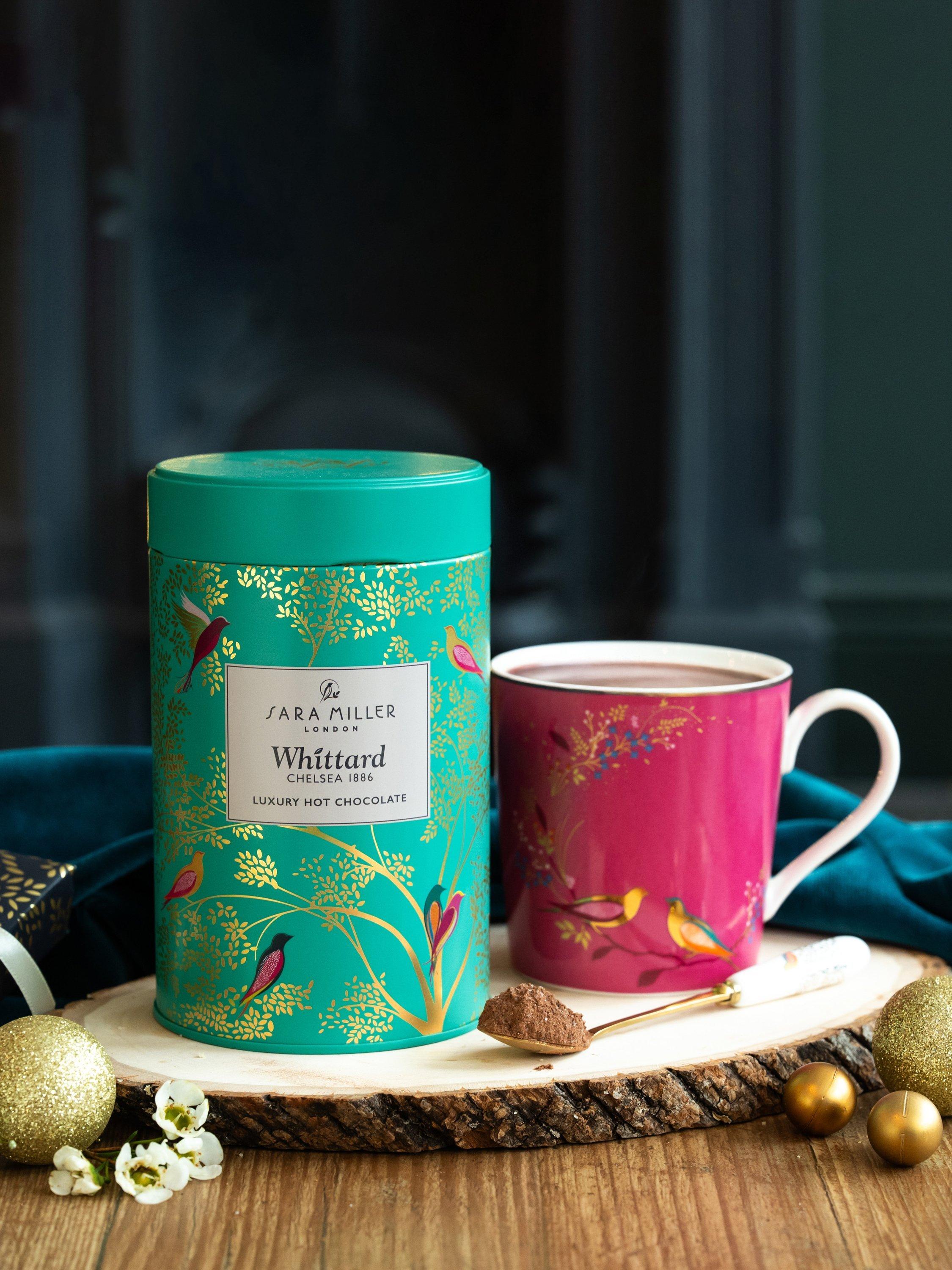 Sara Miller x Whittard Chelsea Hot Chocoate Tin, 360g