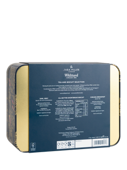 Whittard x Sara Miller Chelsea Iconic Tea & Biscuits Gift Tin, 400g - view 2, 