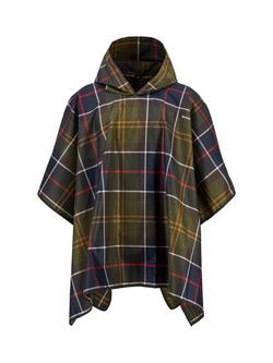 Barbour Tartan Poncho - view 2, Classic Tartan