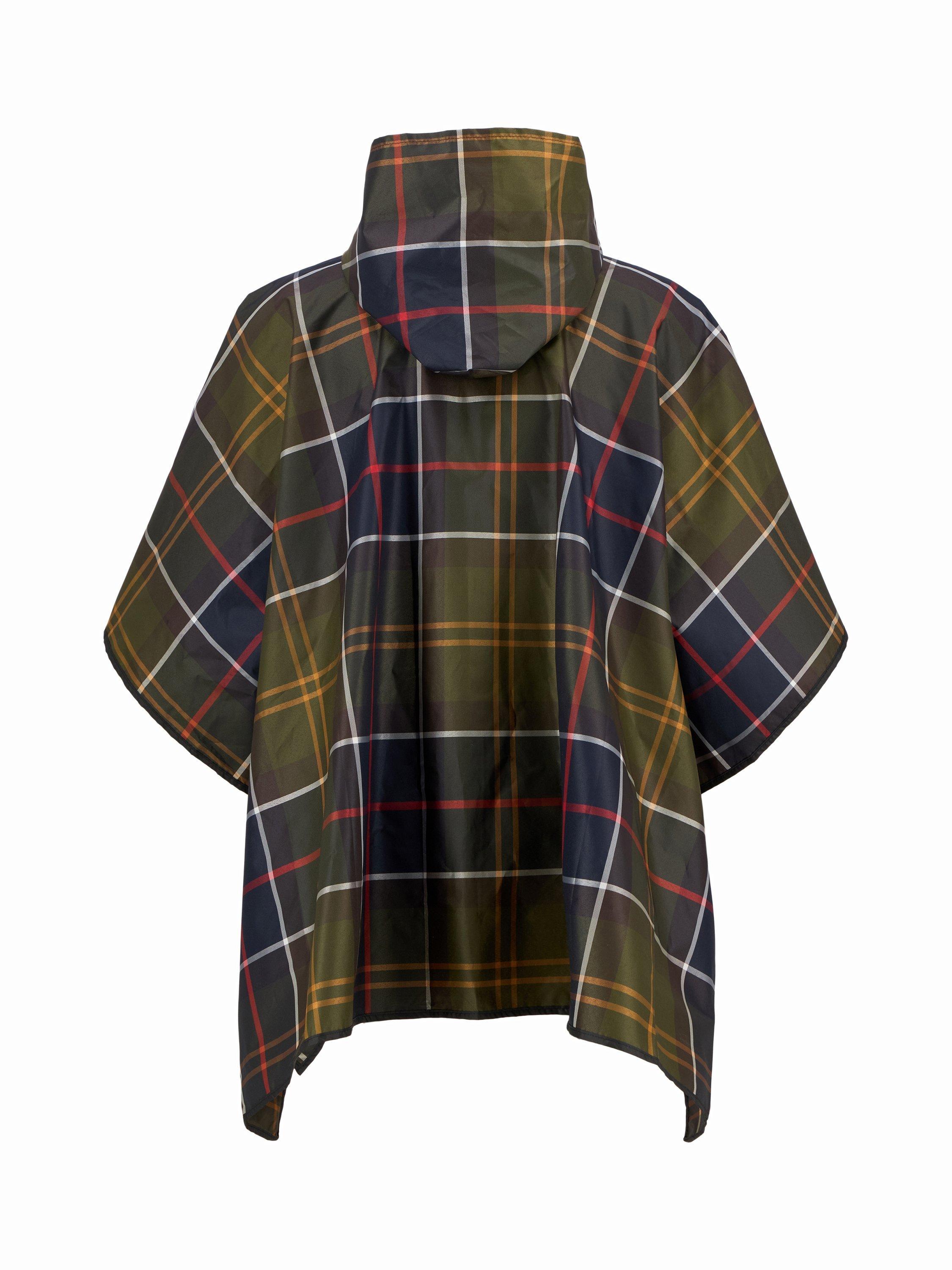 Product image 4 of 7, which shows Barbour Tartan Poncho, Classic Tartan
