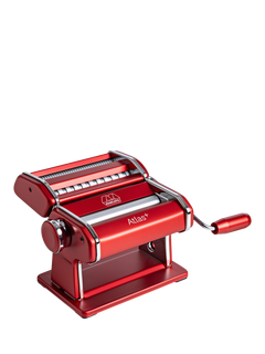 Marcato Atlas Plus Roller Pasta Machine, Red