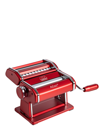 Marcato Atlas Plus Roller Pasta Machine, Red