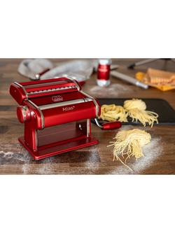Marcato Atlas Plus Roller Pasta Machine - view 2, Red