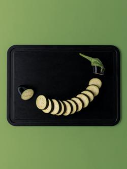 Marcato Clever Chopping Board, 37cm, Black - view 2, Black
