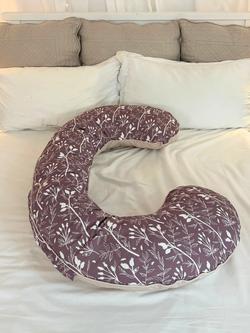 BellaMoon Body Pillow, Rosehip - view 2, Rosehip