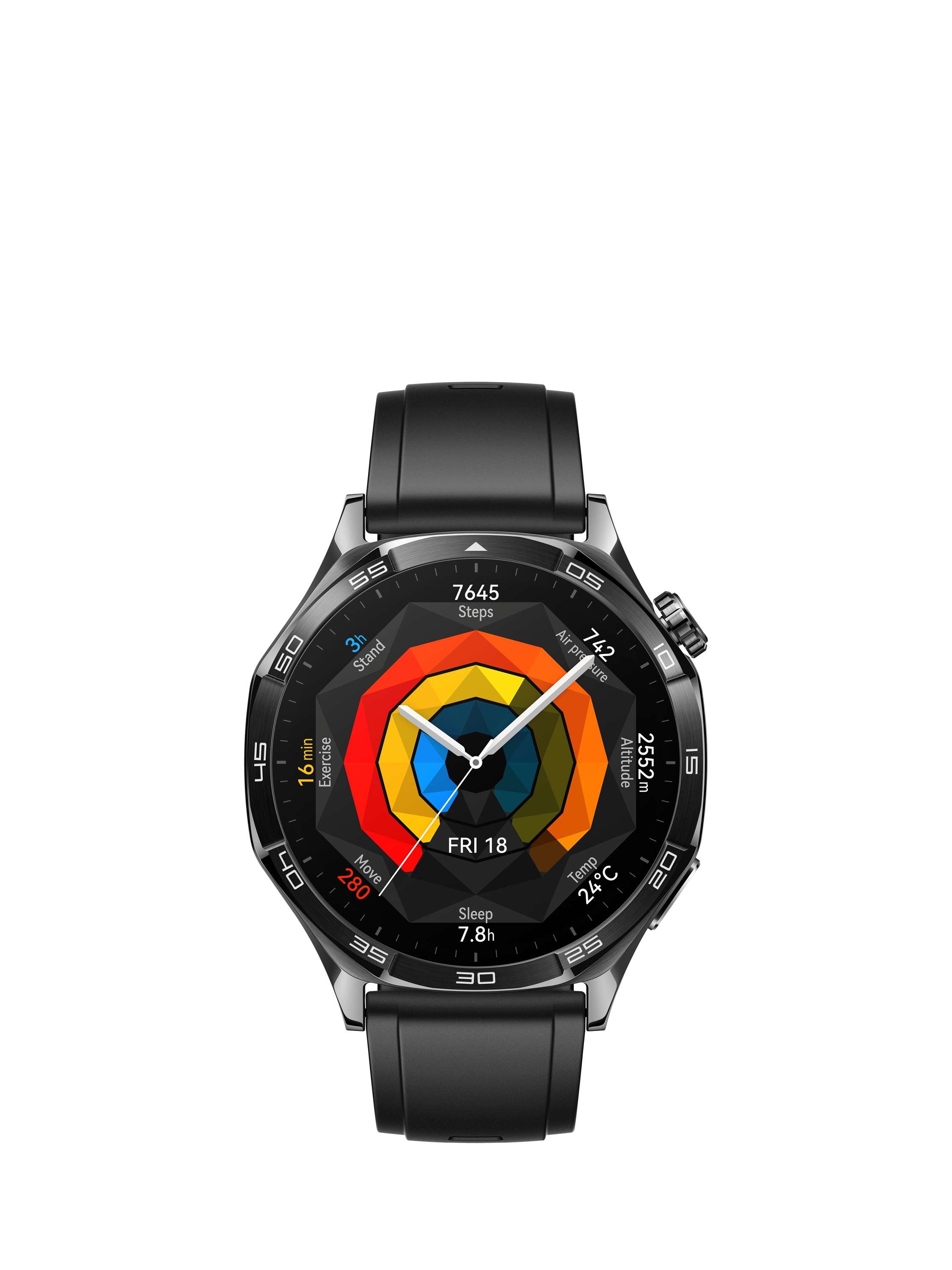 超美品　HUAWEI WATCH GT 5 Pro 46mm ブラック スマートウォッチ WATCH GT5 PRO 46mm/Black【管理医療機器】 HUAWEI
