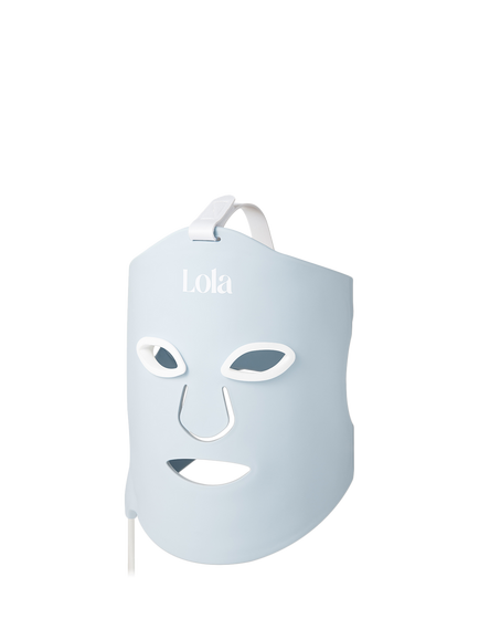 Lola SuperGlow LED Light Therapy Face Mask, Blue - view 2, Blue