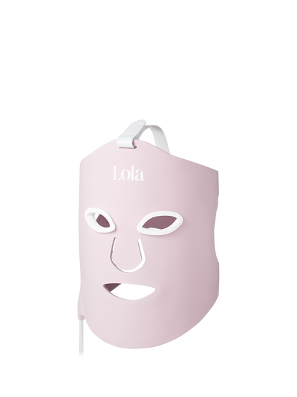 Lola SuperGlow LED Light Therapy Face Mask, Pink - view 2, Pink