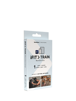 NordicTrack iFIT Train 12 Month Membership, White/Blue