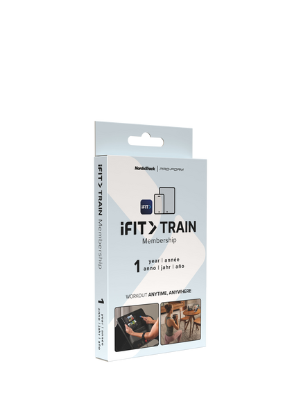 NordicTrack iFIT Train 12 Month Membership, White/Blue