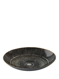 Anton Studio Designs Aztec Glass Bowl, 40cm, Black