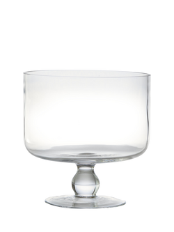 Artland Simplicity Glass Trifle Bowl, 19.5cm, Clear, 