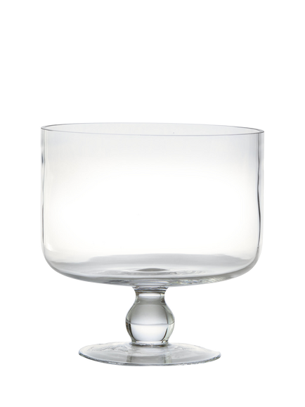 Artland Simplicity Glass Trifle Bowl, 19.5cm, Clear, 