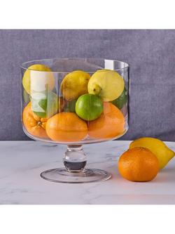 Artland Simplicity Glass Trifle Bowl, 19.5cm, Clear - view 2, 