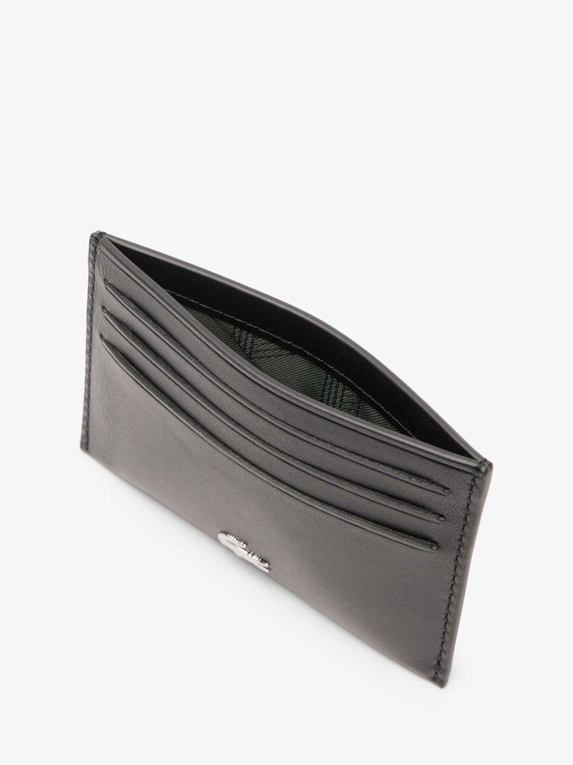 Product image 3 of 3, which shows Lacoste Card Holder and Keyring Gift Set, Black Black