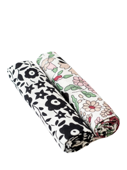 Etta Loves Liberty Prints Muslin Squares, Pack of 2, Liberty