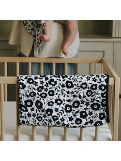 Etta Loves Liberty Fairford Shadow/Wharfedale Meadow Reversible Muslin Blanket - view 2, Liberty