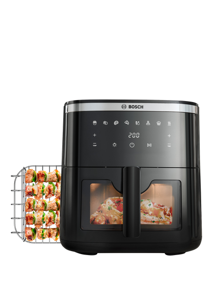 Bosch Series 6 MAF671B1GB Air Fryer XXL, Black, Black
