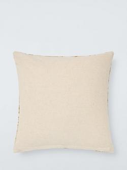 John Lewis Summer Palm Cushion, Ochre - view 2, Ochre