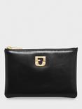 Gerard Darel Pochette Pure Leather Clutch Bag