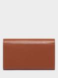 Gerard Darel Flap Over Pure Leather Purse, Cognac