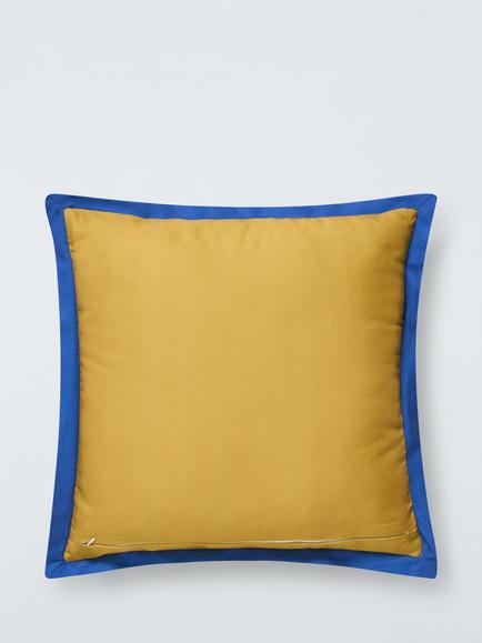 John Lewis Toucan Leaves Indoor/Outdoor Cushion, Multi - view 2, Multi