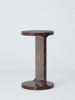 John Lewis Libby Marble Side Table, Red