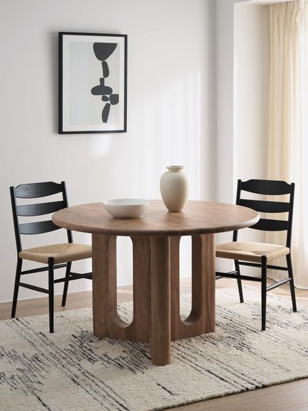 John Lewis Orb Dining Table (FSC-Certified Acacia Wood), Natural - view 2, Natural