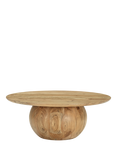 John Lewis Orb Acacia Wood Coffee Table, Natural