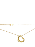 Pre-loved 18ct Yellow Gold Heart Link Chain Pendant