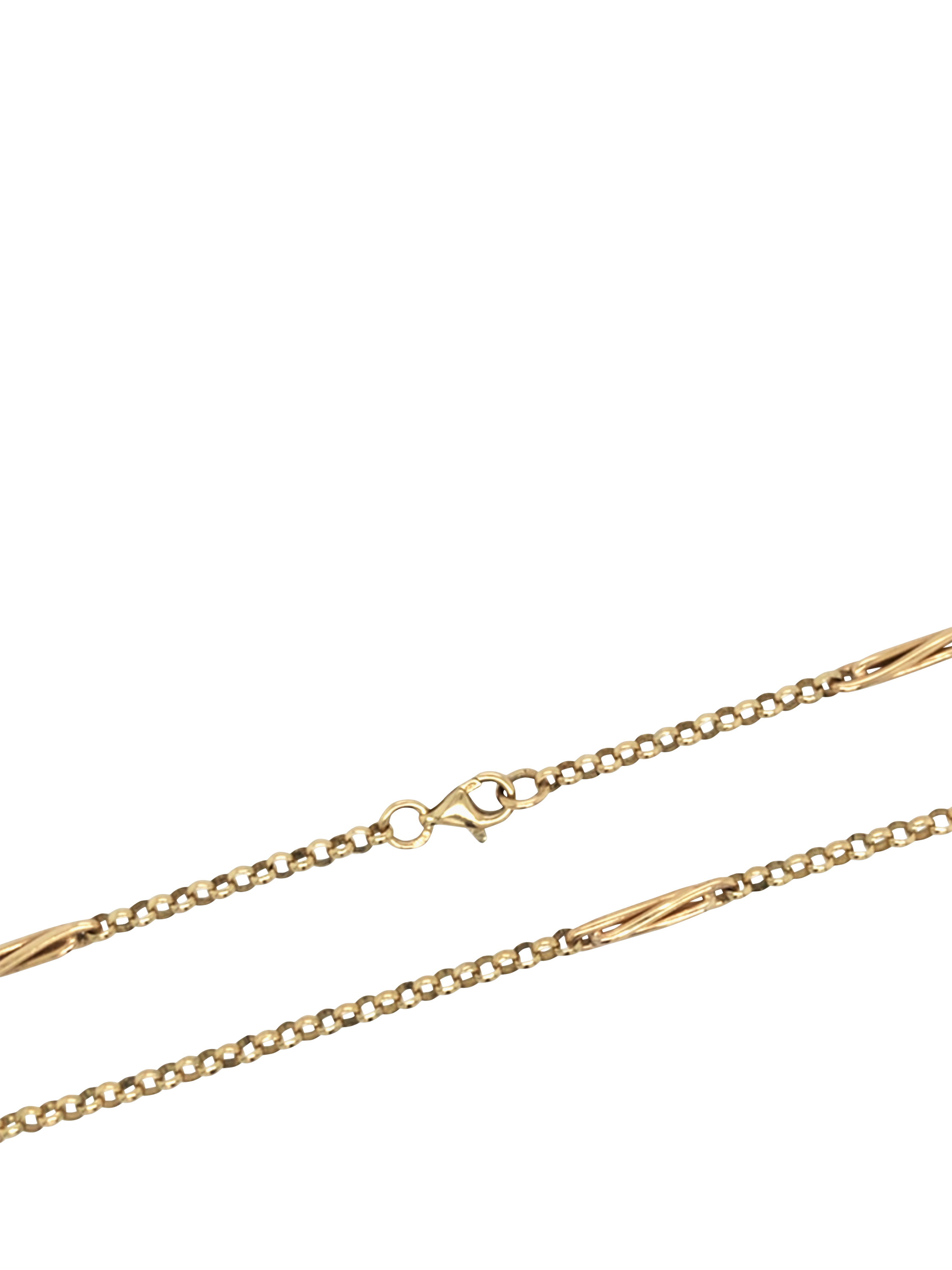 Product image 2 of 4, which shows Pre-loved 9ct Yellow Gold Round Long Link Chain, Circa 1993