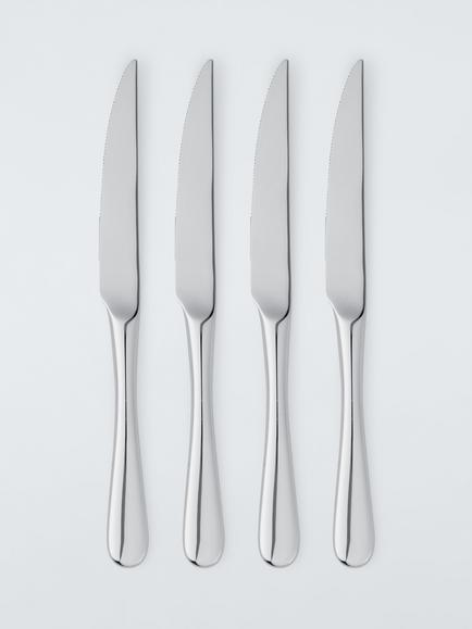 John Lewis Brook Stainless Steel Steak Knives, Set of 4, 