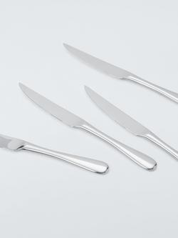 John Lewis Brook Stainless Steel Steak Knives, Set of 4 - view 2, 